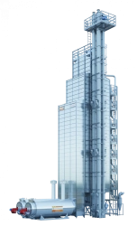 Zlata type Zlata 50 modular shaft grain dryer (direct heating, gas)