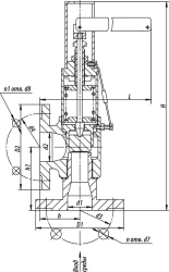 17s-2-3 Direct acting safety relief valve