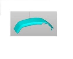Rear right door handle cover plate