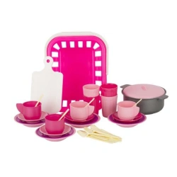Game Children's kitchen set "Picnic" in a basket 39pr.