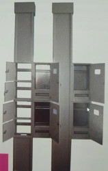 Floor distribution modular device UERM, height from 160 mm. to 1200 mm. Width from 300mm. to 330mm. depth from 150mm.