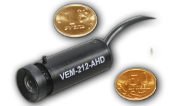 High resolution AHD standard VEM-212-AHD colour television camera