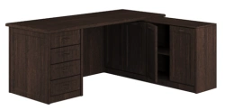 Corner executive desk made of MDF