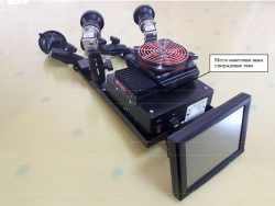 Complexes of software and hardware measuring of time intervals and coordinates with photo and video fixation "Dozor-M2".