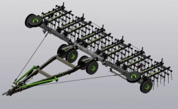 Heavy spring harrow VELES BT-11.M