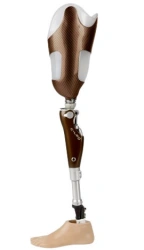 Modular hip prosthesis with microprocessor control, PN6-77MU