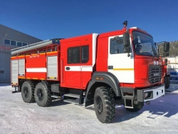 Fire tanker truck ??-4,?-(40-70), type 5883, modification 58814W, on chassis Ural-4320-78, 4320-80, 4320-82, 4320-84.