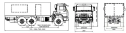 Special vehicles, type 1714 mod: 1714-0000010-KC6 on the basis of chassis and vehicles KAMAZ mod. 43118-50, 43118-37, 5350-37, 4