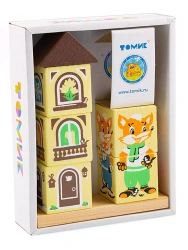 Cubes on a stick "Fox" (7 pieces), Item No. 4545-1