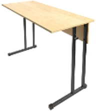 Non-adjustable pupil's table, article SU-001
