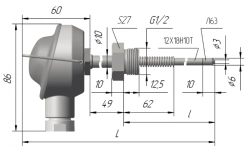 Platinum resistance thermocouples TSP 0907