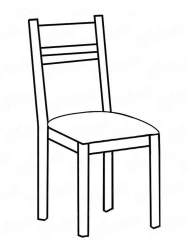 Wooden frame chair