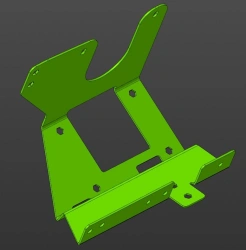 Expansion tank bracket