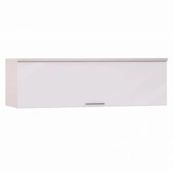 Rimini Ice H98-01.CG/23P, Hinged section, 1 door, panel. (white gloss front) from the set of modular furniture Rimini Ice