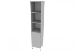 Cabinet-penal on MK for storage of laboratory equipment 400x420x1950mm (WxHxH)