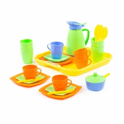 Children's crockery set "Alice" with tray for 4 persons, Item No. 40640