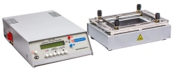 Thermostat table NP 10-6 PRO with temperature controller TP 1-10 0,5, with frame holder, bottom board heating
