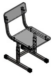 Children's adjustable chair TV-MSDR-1.11.01-01