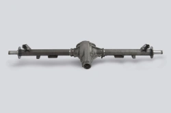Rear axle crankcase with half axle housings (for Uaz patriot, pickup, cargo, without abs, Uaz rc, track 1600 mm, without stabili