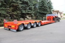 Four-axle low-bed semi-trailers, com. nam. 9942D4 (modifications from 9942D4-00 to 9942D4-11)