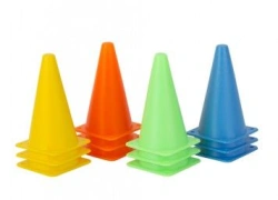Cone chip marking chip H 10cm (12 pcs.) colour assortment