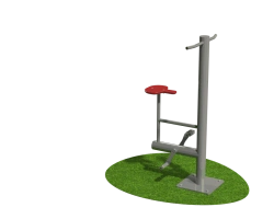 Stationary outdoor fitness equipment SV-022 Cycle trainer