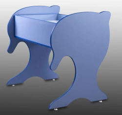 Stylised light table "Dolphin"