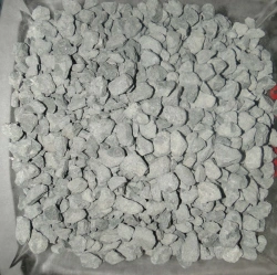 Crushed stone from a mixture of fractions from 4 to 16 mm from gabbro-diabases of Krutorozhinsky deposit