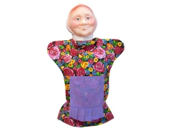 Doll glove "Babka"