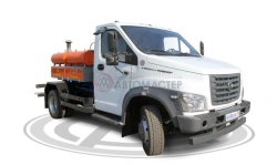 Komarov disinfection unit (DUK), modification 2322LA on the basis of GAZ chassis modifications C41R13, C41R33, C41R16, C41R36, w