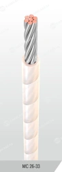 Mounting wire with sintered film insulation with high-strength conductors for operation at rated alternating voltage 250 Vh