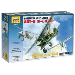 Assembled model Soviet fighter ANT-5 (I-4, I-42)