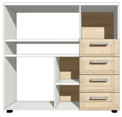 MAGNA Shelf unit, Art. MST 05