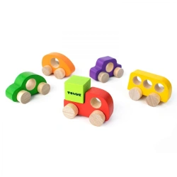 Tomik Cars Wooden "Gurney" Figurine (5 pieces) Article No. 2-108