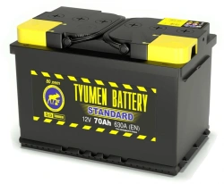 TYUMEN BATTERY 6ST-70LR STANDARD lead rechargeable starter battery