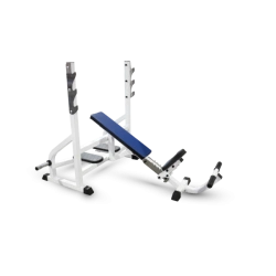 Bench - rack for upward angled presses