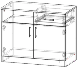 Kitchen cabinet