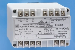 Three-phase current reactive power measuring converter E860