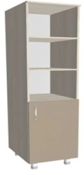 Single-leaf wardrobe KSShm 1-05