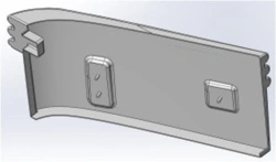 S.21P-10.20.120 Left rear wing