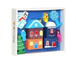 Coloured Town Winter (14 pieces) article 2017-1