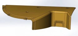 Front console trim right PD 2375.67.06.013