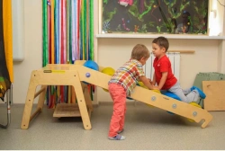 LFK slide with large soft rollers