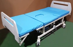 Medical functional bed with retractable toilet unit MBN series with accessories