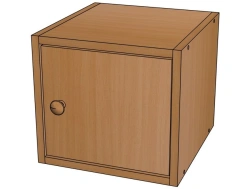 Mezzanine to cupboard 1-sectional/ SD05
