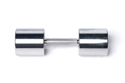 Chromed dumbbell 12 kg