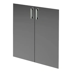 Glass doors tinted NT-601.2.S (set of 2 pcs.)