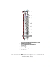 Coated anode MMO subsurface deep complete "Mendeleevets"-OPGK