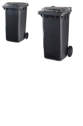 Plastic waste bin 120l, colour in assortment