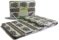 Bedding accessories for adults with "Belio" trade mark: mattress covers of H-PUB type with cotton fabric cover (calico).